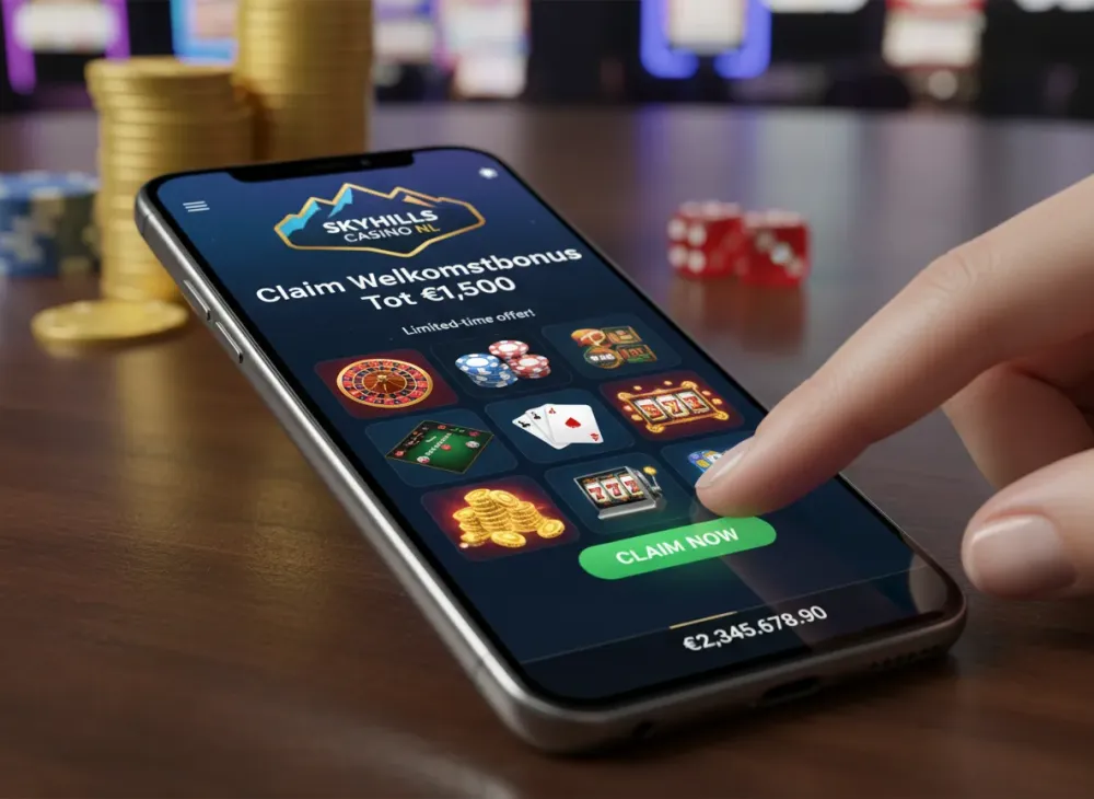 Skyhills Casino NL - Claim Welkomstbonus Tot €1,500